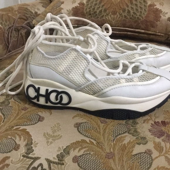 Jimmy Choo Shoes Used Jimmy Choo Sneakers 6 Poshmark